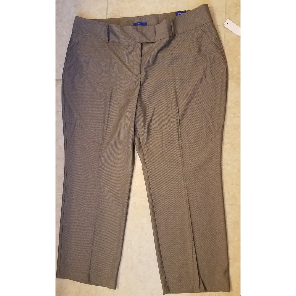 Apt 9 Trousers Women 24W Modern Fit Dress Pants‎ Career Casual Office NEW
